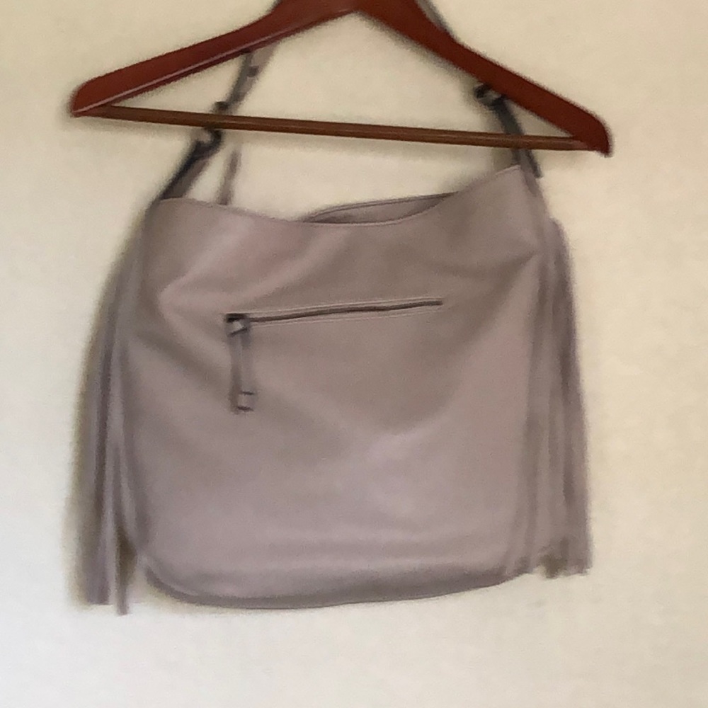 Fringed shoulder bag